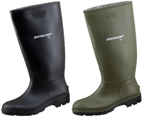 Detalle de Dunlop Pricemastor – Bottes en caoutchouc imperméables, Noir, 41 EU (Dunlop 380 PP/47)