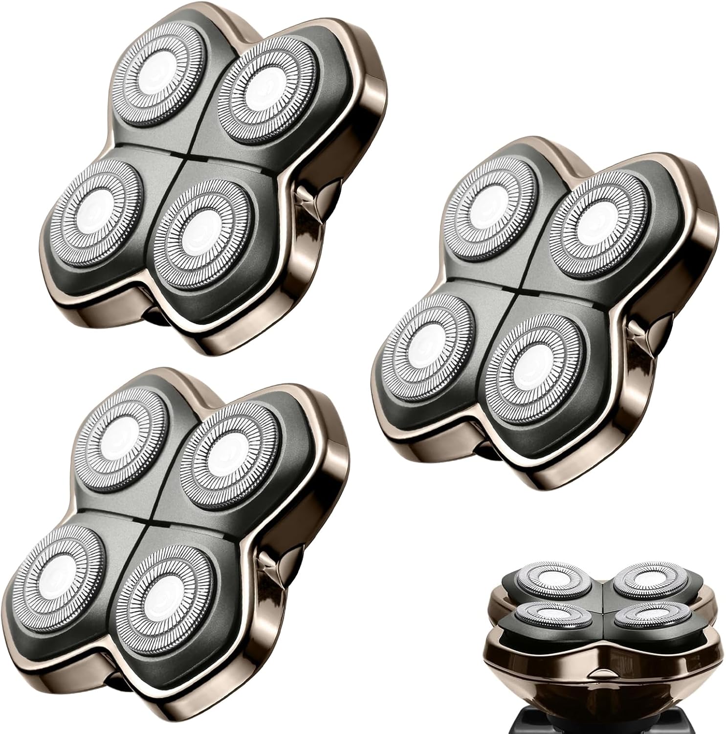 Detalle de AUDOC Skull Shaver blade set, 3 pcs