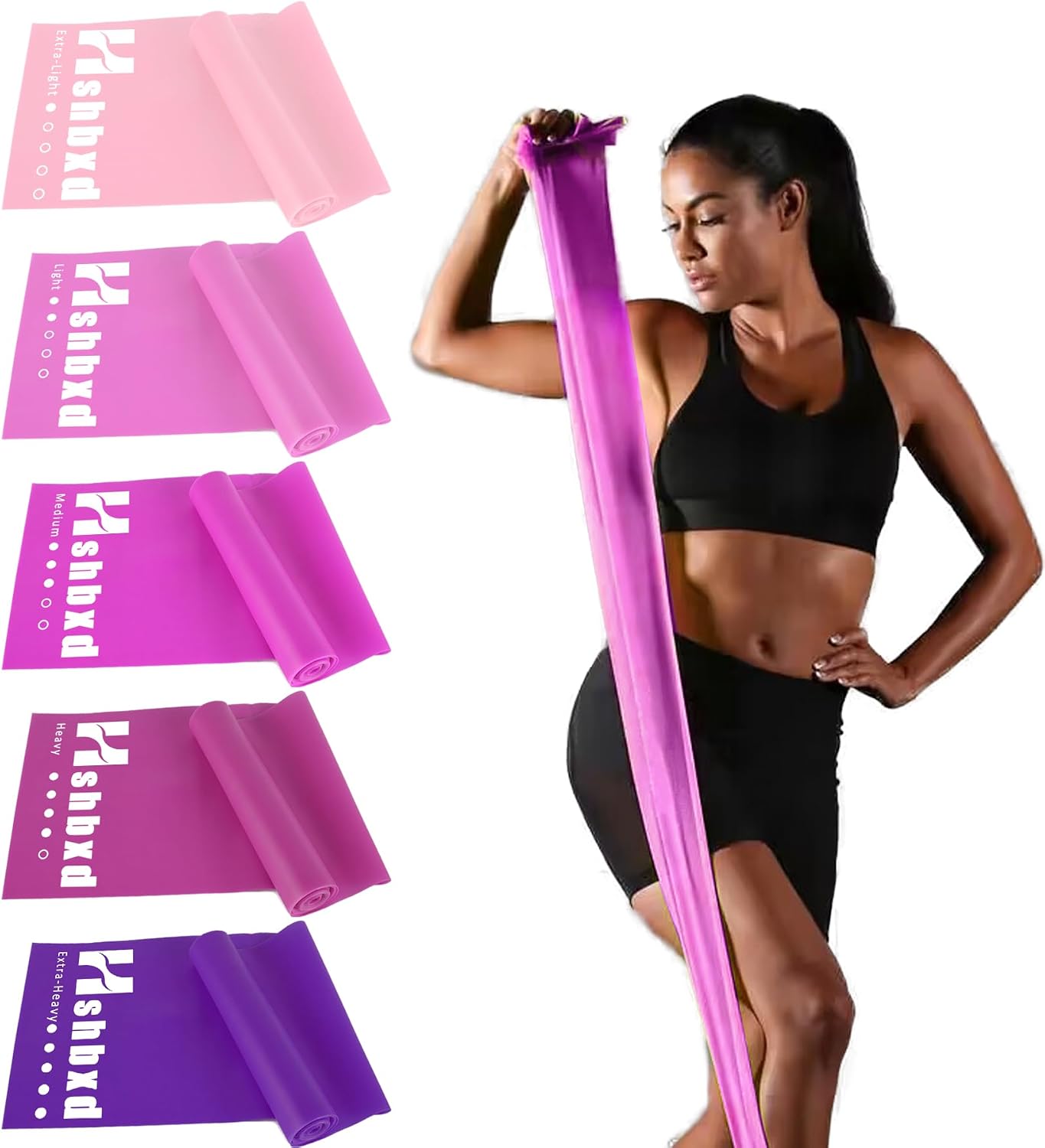 Detalle de Resistance Bands Set, TPE