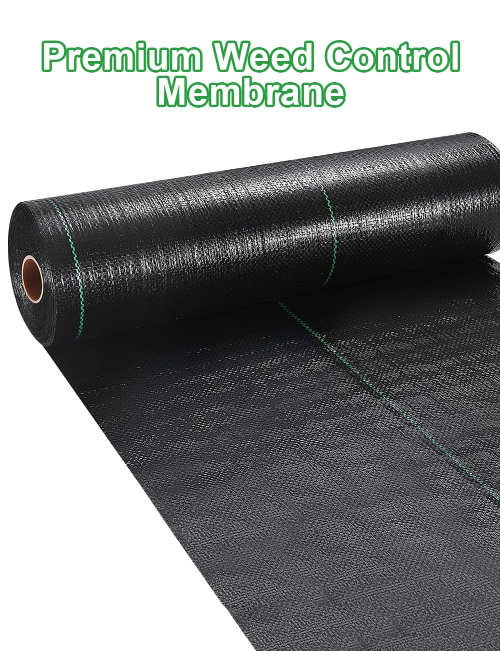 Thumbnail 2 de wohohoho 3.3ft x 82ft Weed Control Membrane Roll – Heavy-Duty Landscape Fabric