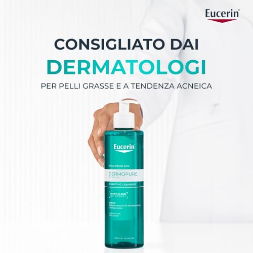 Detalle de Eucerin DermoPure Clinical Gel Detergente Purificante Viso, 400 ml