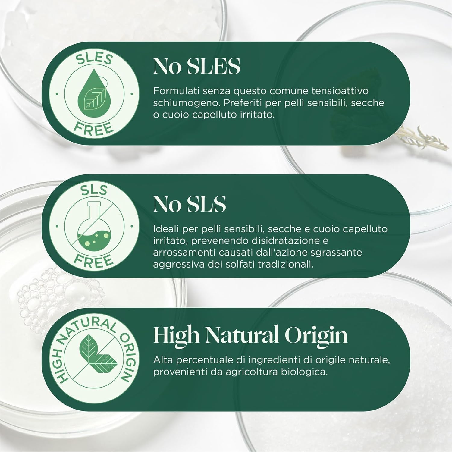 Detalle de Kemon Nourish Shampoo nutriente al burro di karité per capelli secchi, crespi e sfibrati (250 ml)