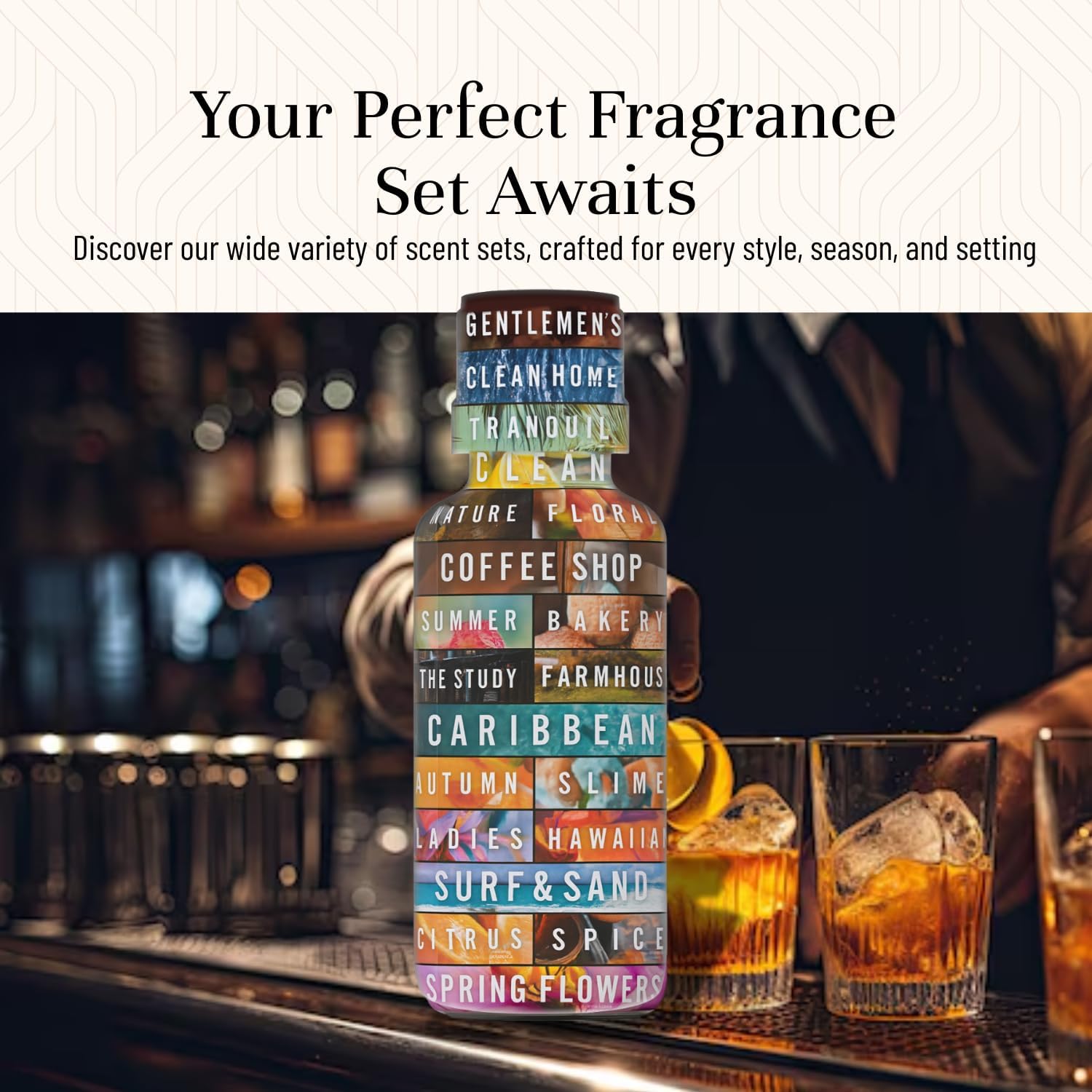 Thumbnail 6 de P&J Trading Fragrance Oils for Diffusers Gift Set: Cedar, Sandalwood & More