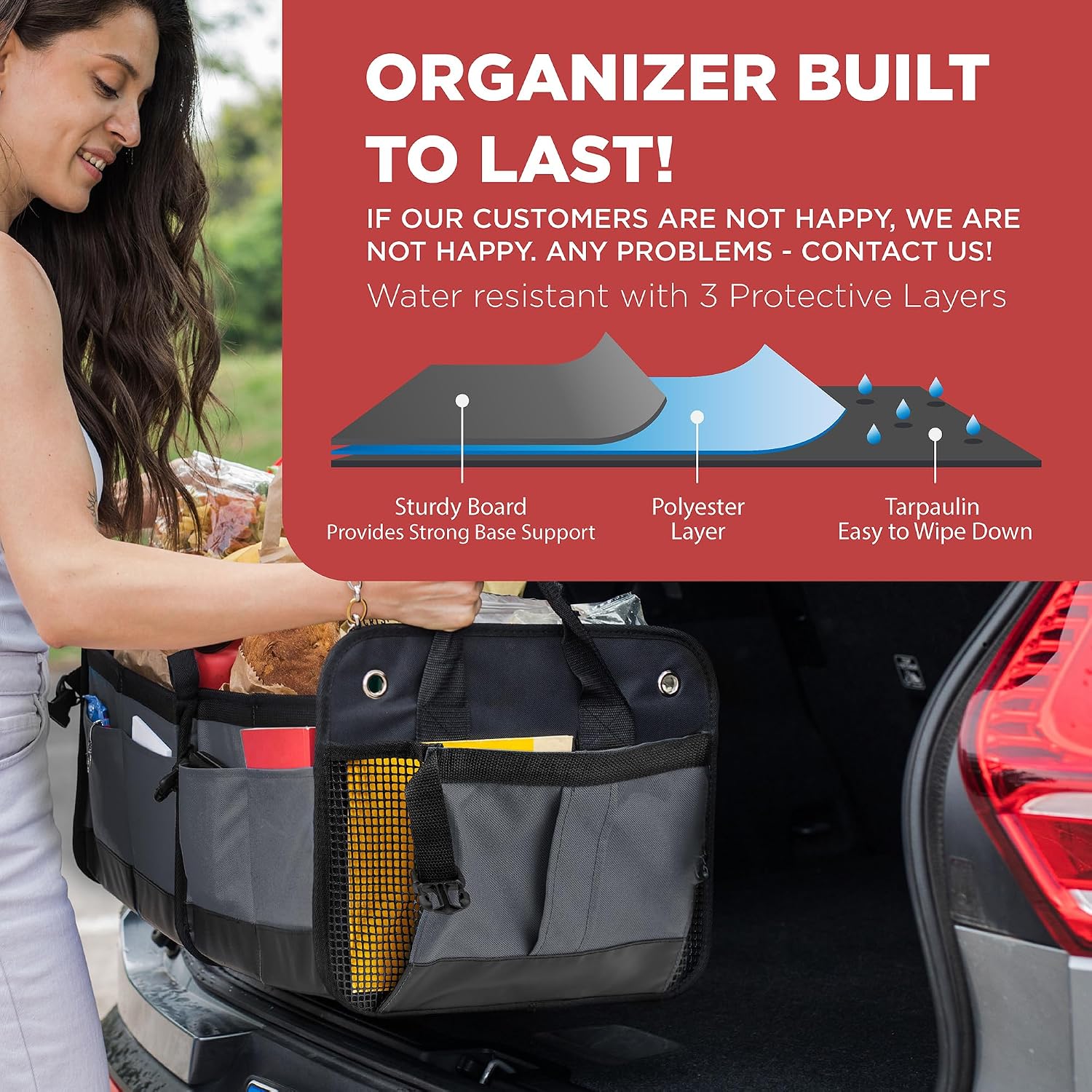Thumbnail 5 de TRUNKCRATEPRO Trunk Organizer Large, Adjustable Compartments