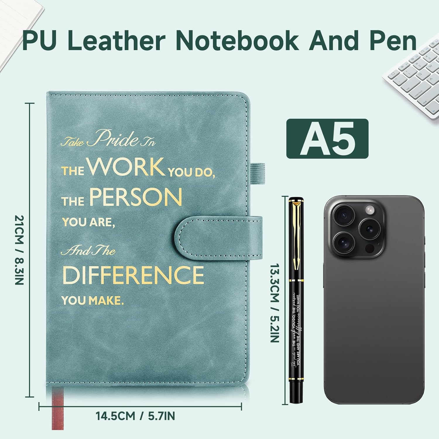 Detalle 2 de Leaving Gifts for Colleagues Notebook & Pen Set 📓