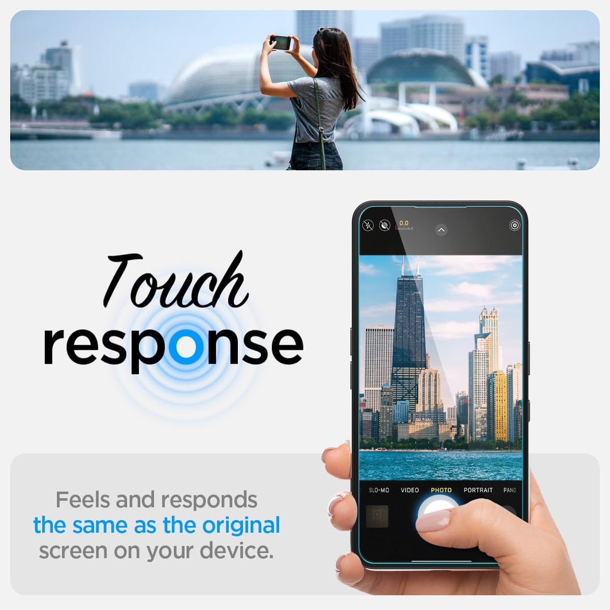 Thumbnail 5 de Spigen Glas.tR EZ Fit pellicola in vetro temperato per Nothing Phone (3a) / (3a) Pro (2 pezzi) cristallino, durezza 9H