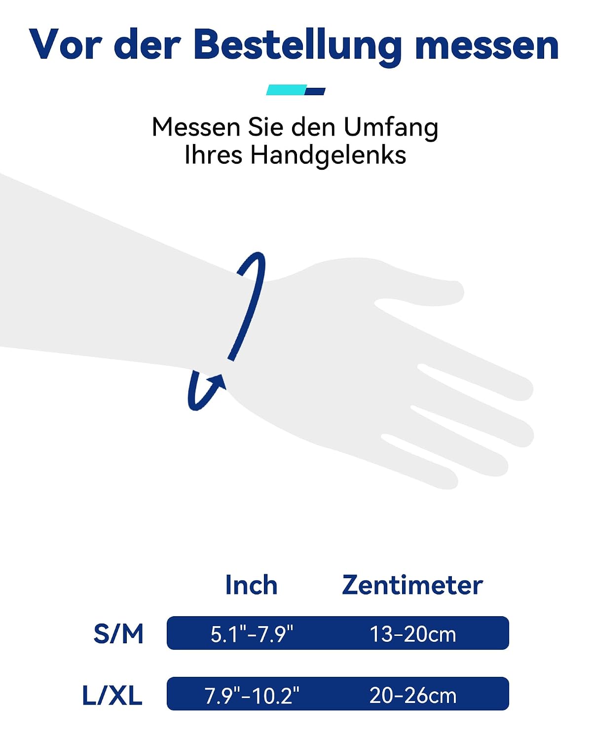Thumbnail 5 de Fitomo Handgelenkbandage mit 3 Metallschienen