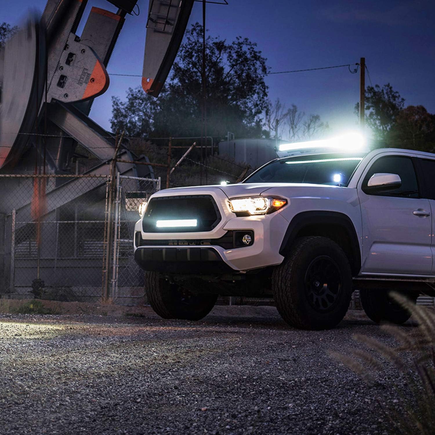 Thumbnail 6 de Nilight 12-Inch 300W Triple-Row LED Light Bar (Flood/Spot Combo) for Off-Road Driving & Boat Lighting