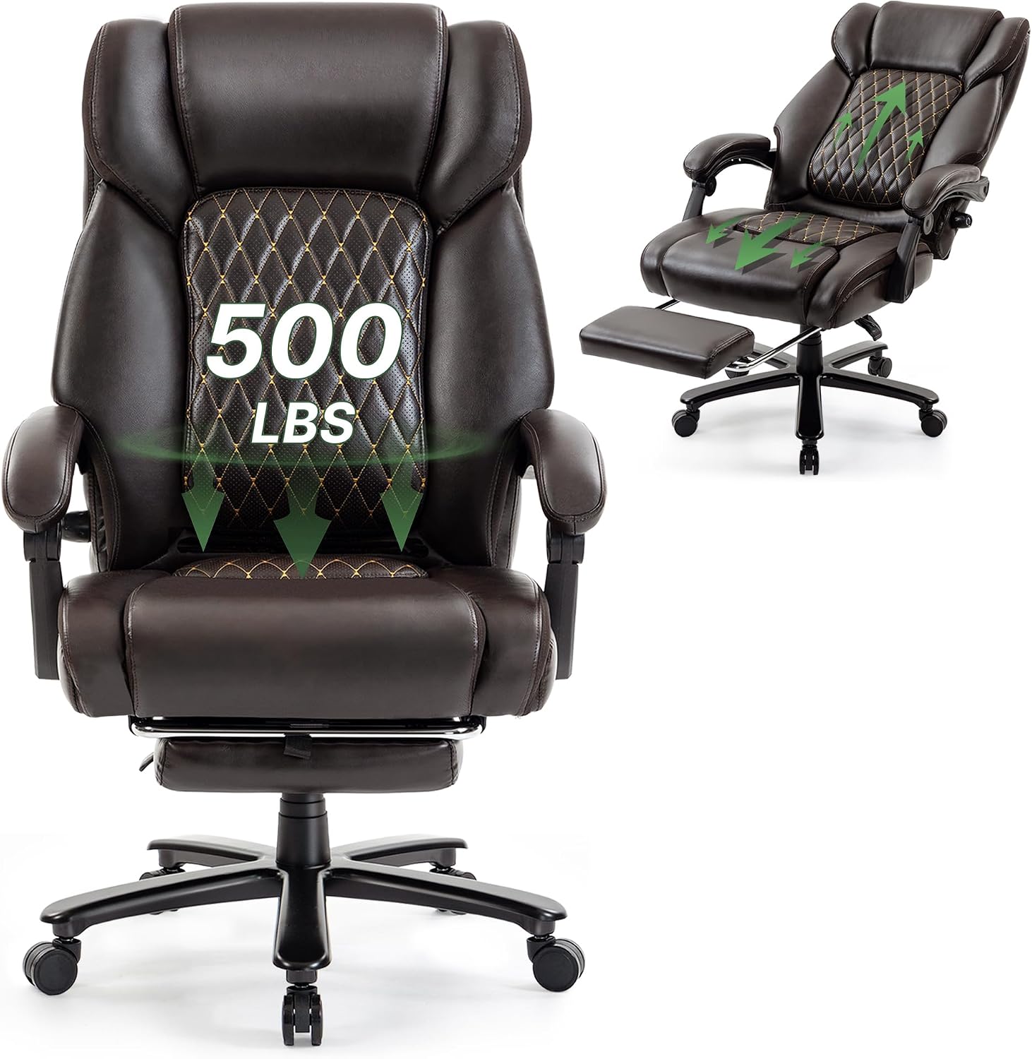 Detalle de Office Chair 500 lb Capacity