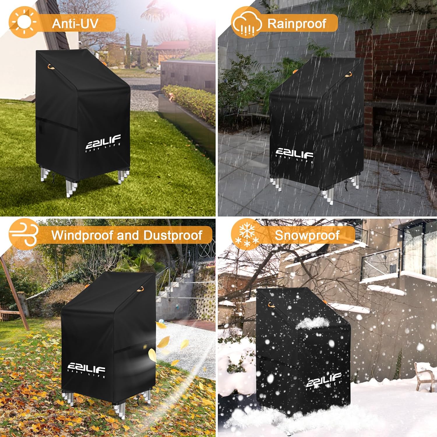 Thumbnail 6 de Ezilif Garden Chair Cover 70x70x80/120cm