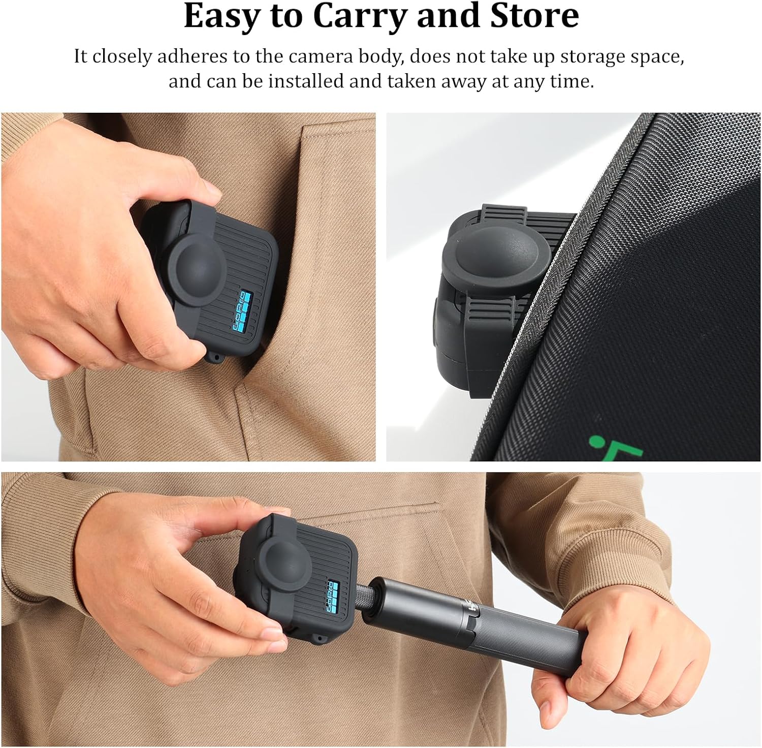 Detalle 2 de HSU GoPro Max2 Silicone Protective Case