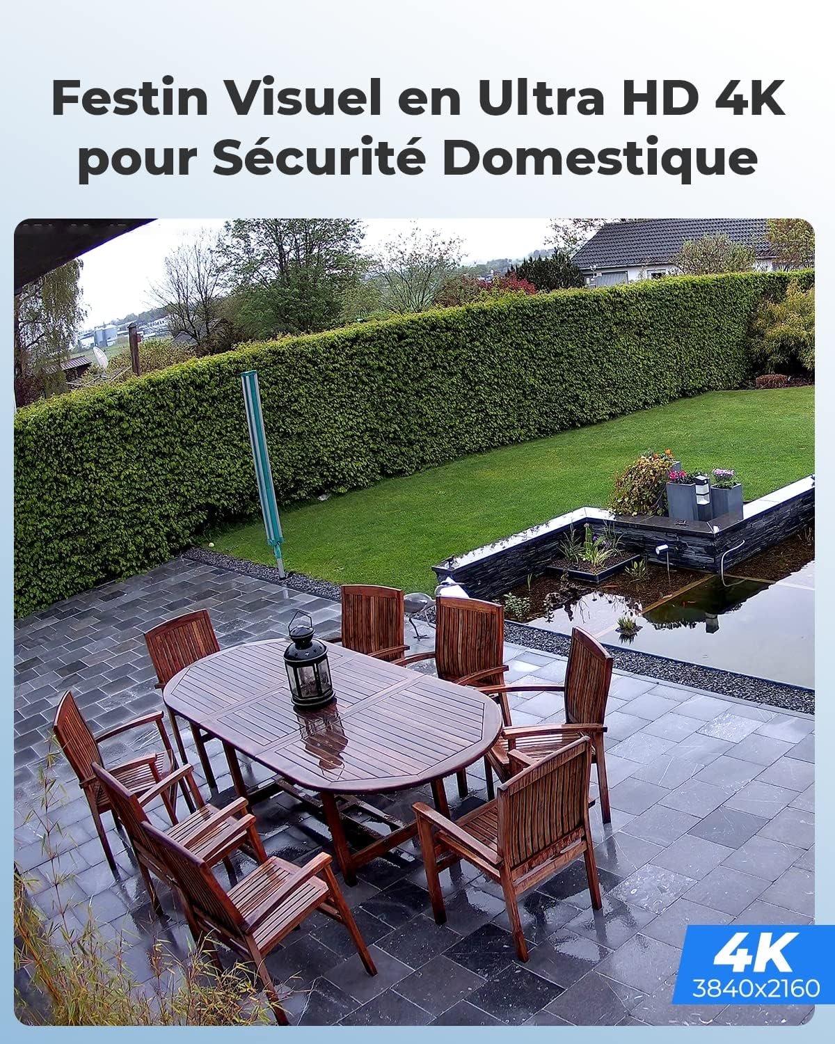 Thumbnail 1 de Reolink RLC-810A : caméra IP PoE 4K extérieure avec détection personne/véhicule/animal