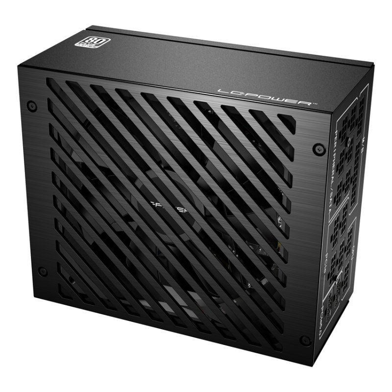 Thumbnail 1 de LC-Power LC850P V3.0 PCIe 5.0, 850 W, 80 Plus Platinum – Fuente de alimentación modular premium