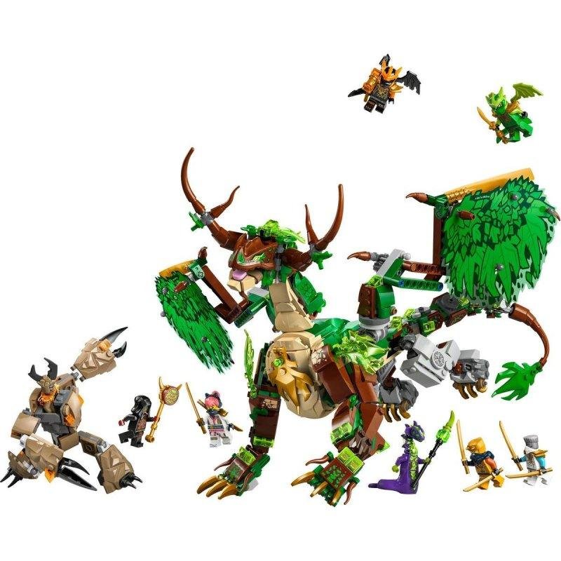 Detalle de LEGO Ninjago 71859 Dragón de la Vida – Set 1050 piezas con 8 minifiguras