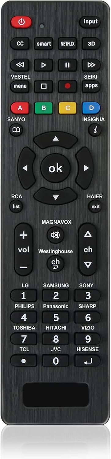 Detalle de Gmatrix for Univeral TV Remote Universal TV Remote Control, Pink, 20 Buttons