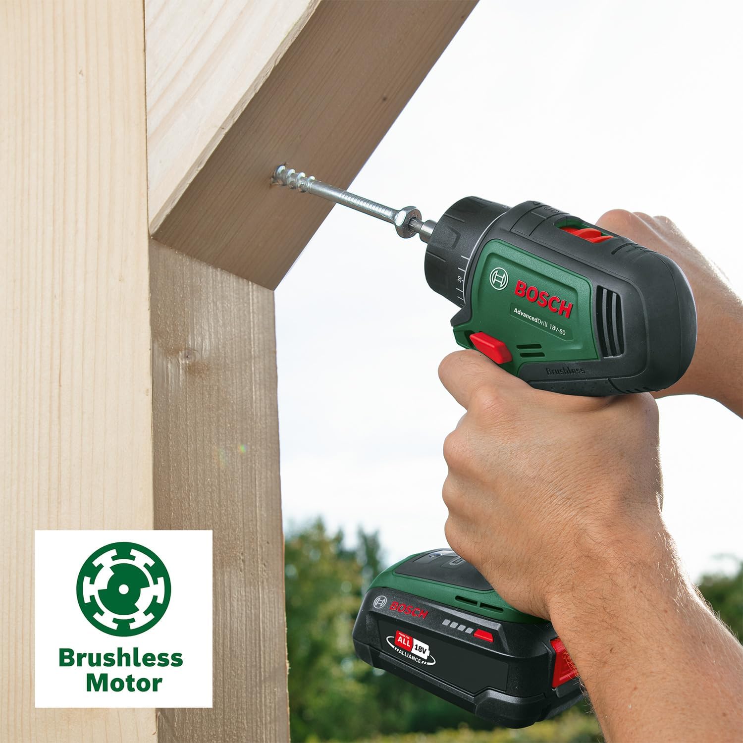 Detalle 2 de Bosch AdvancedDrill 18V-80 perceuse-visseuse