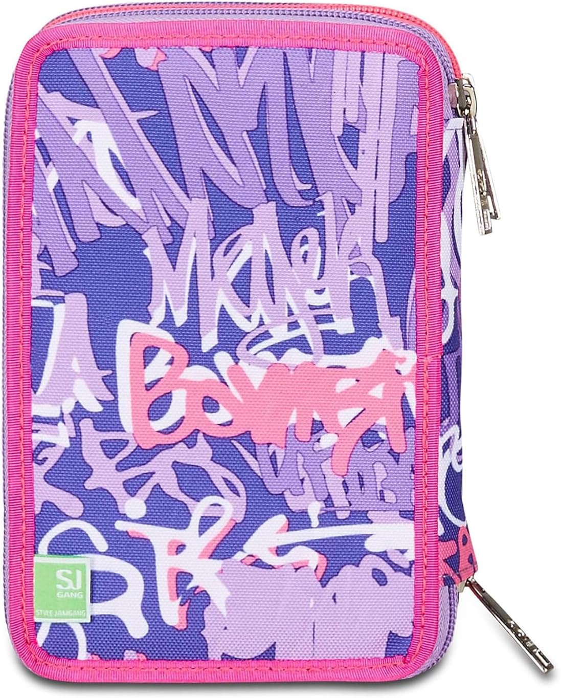 Thumbnail 6 de Astuccio SJ Gang 3 zip Sphere Full Girl rosa con 3 scomparti e set da 45 pezzi
