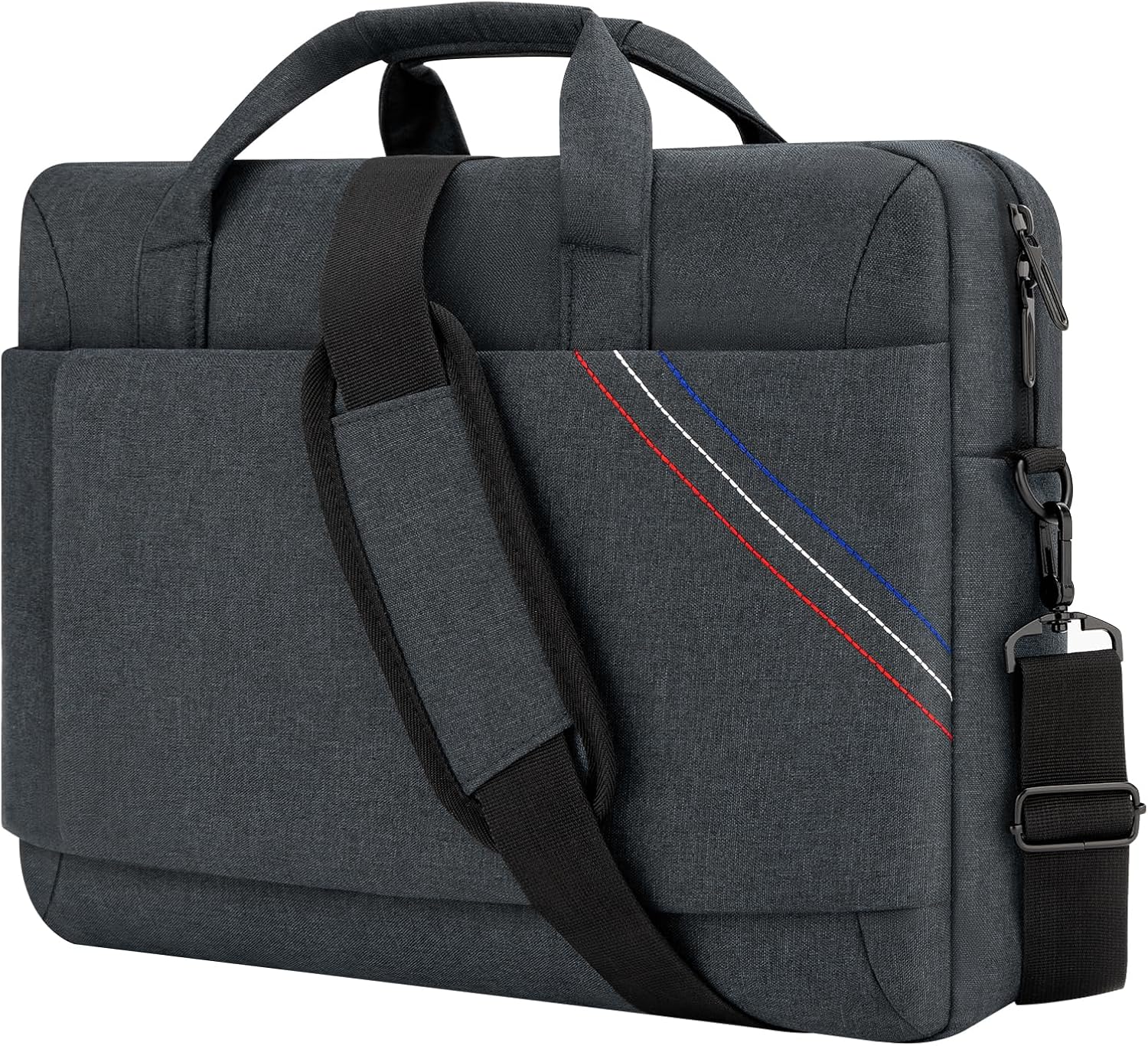 Jooeer Laptop Bag Case 15.6–16 Inch Briefcase: Practical Polyester Messenger for Work & Travel