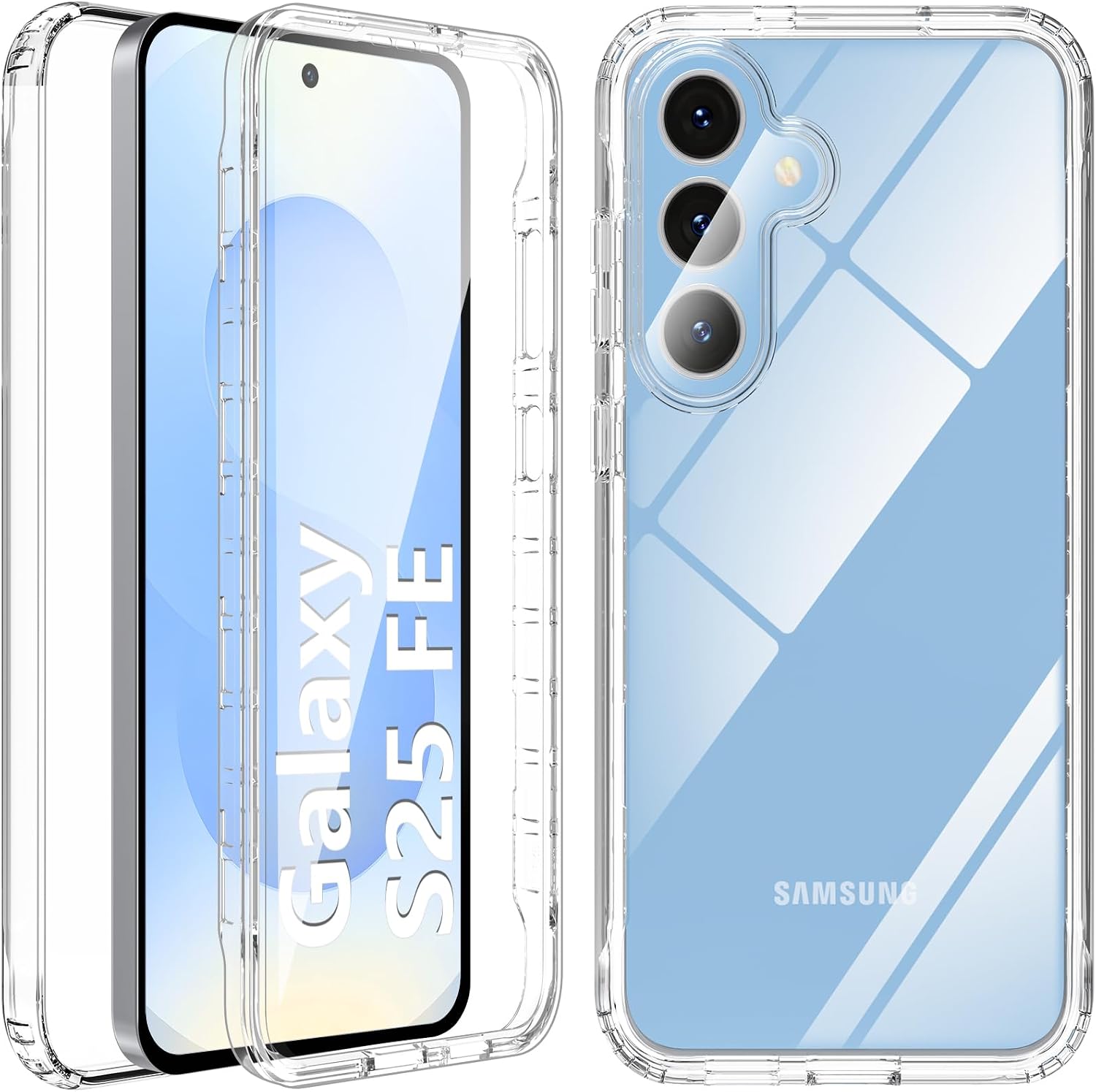 Fin2feel Coque Samsung S25 FE 360° Clair