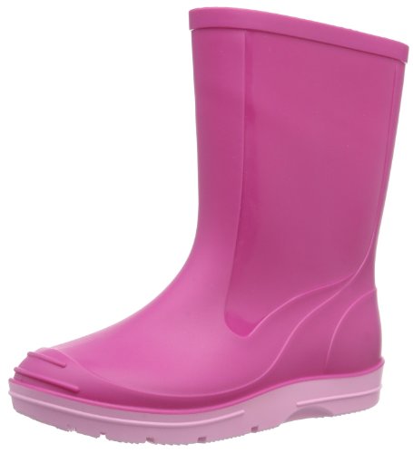Detalle de Beck Unisex Kinder Gummistiefel Pink, Größe 36 EU – wasserdicht, ohne Verschluss