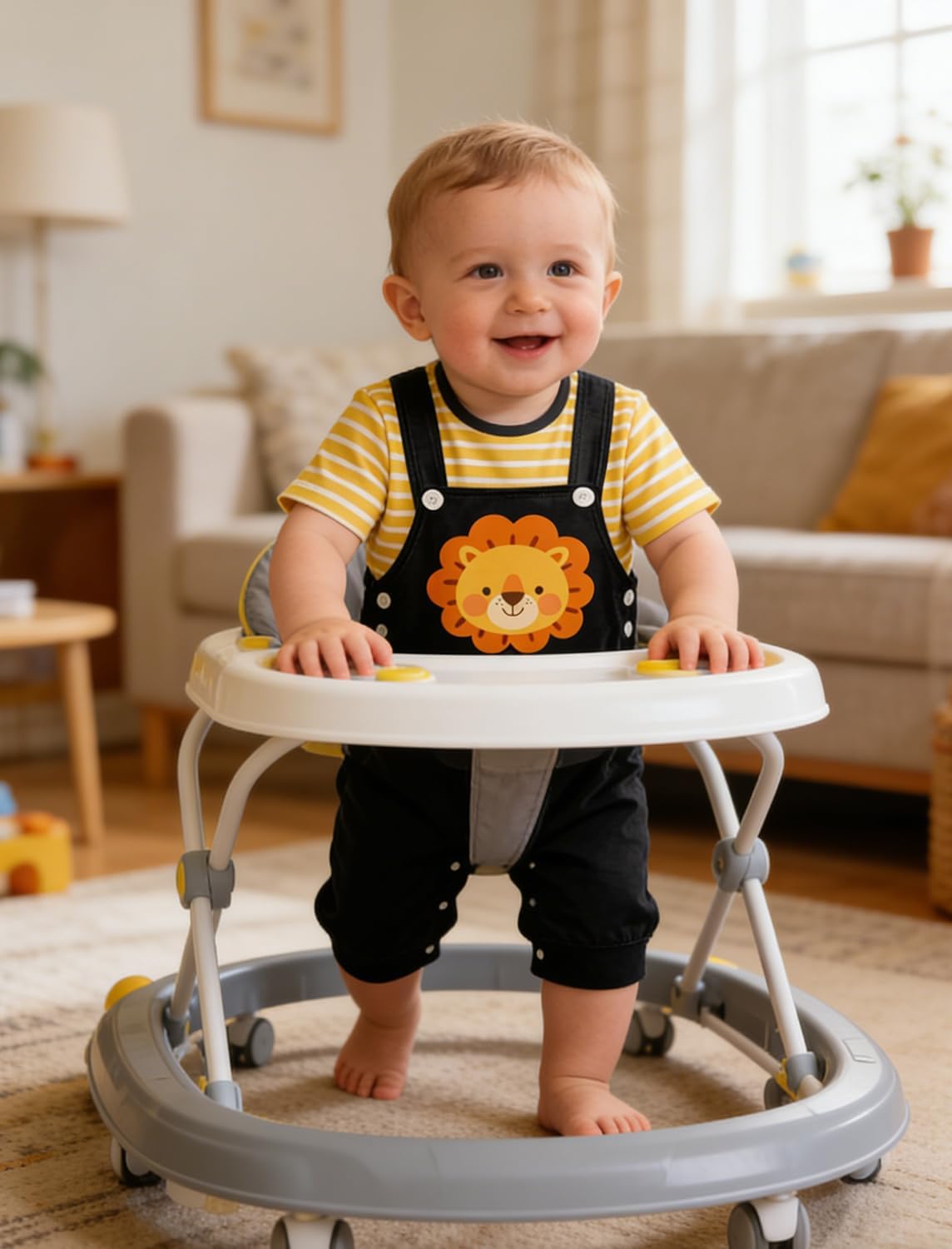 Thumbnail 1 de SFreeBo Infant 2-Piece Baby Boys Romper & Dungarees Set