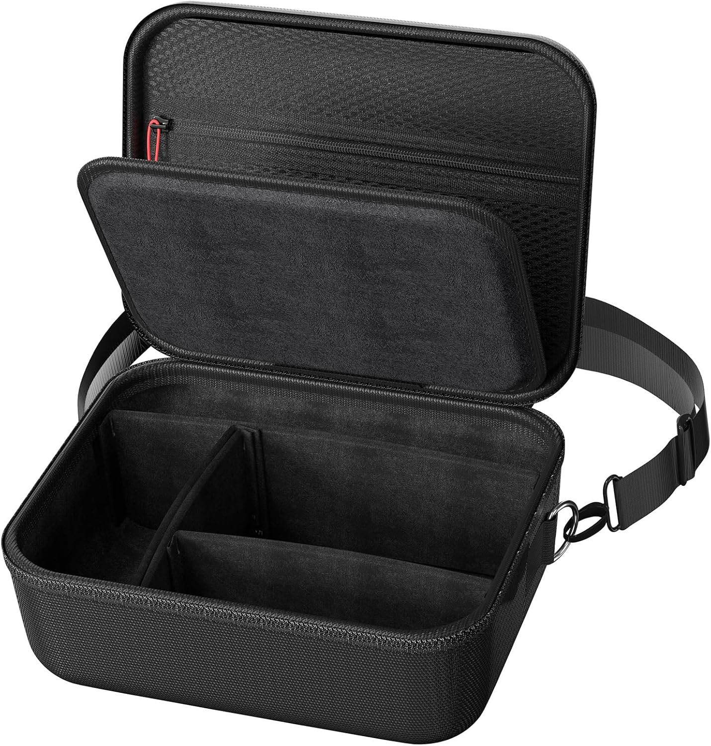 Detalle de ProCase Kameratasche für Canon EOS 2000D/250D, EOS R10/R7 & weitere DSLR/Spiegellose – Schwarz