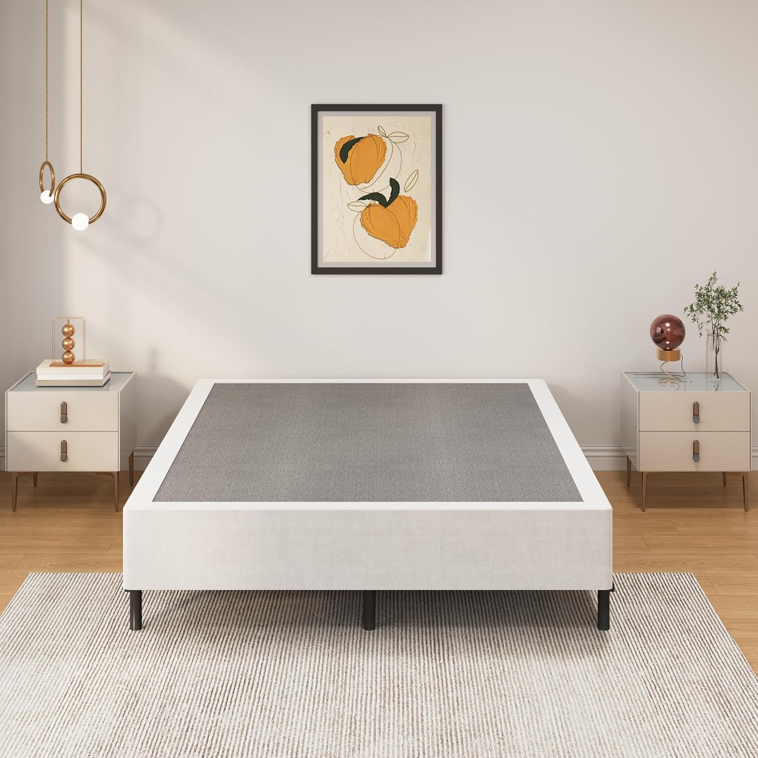 Thumbnail 4 de SHLAND Box Spring Full 10-Inch: Heavy-Duty Metal Foundation with Fabric Cover