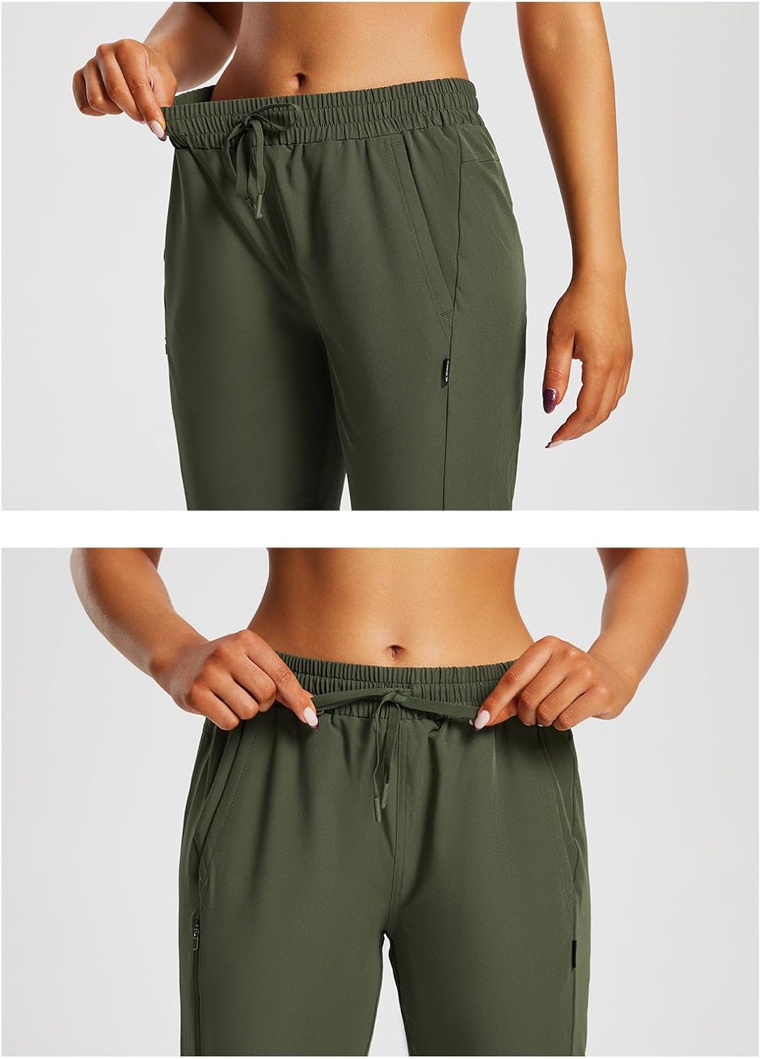 Thumbnail 4 de baleaf Women’s 15" Hiking Shorts Long Bermuda Cargo (Below-the-Knee Capris)