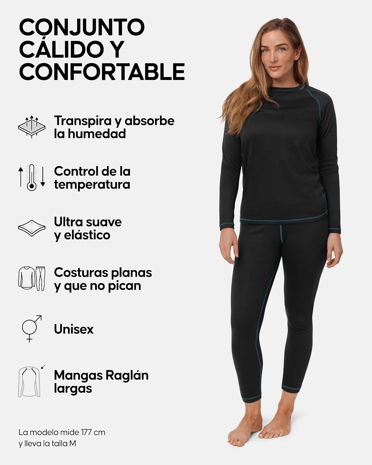 Thumbnail 1 de DANISH ENDURANCE Conjunto Térmico Unisex 2 Pack