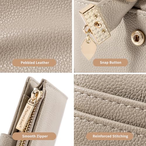 Detalle 2 de Pomelo Best Portefeuille Femme cuir avec fermeture éclair ⚙