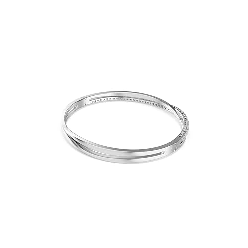 Thumbnail 4 de Swarovski Bracciale Rigido Twist Bianco – Placcato Rodio