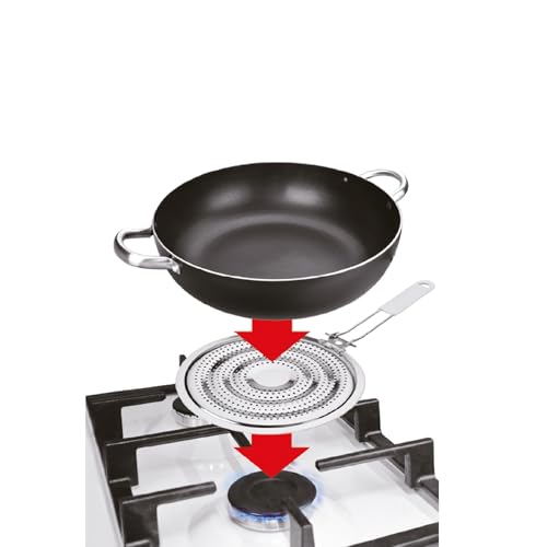 Thumbnail 2 de IBILI Difusor para gas de acero estañado, 21 cm – distribución uniforme del calor