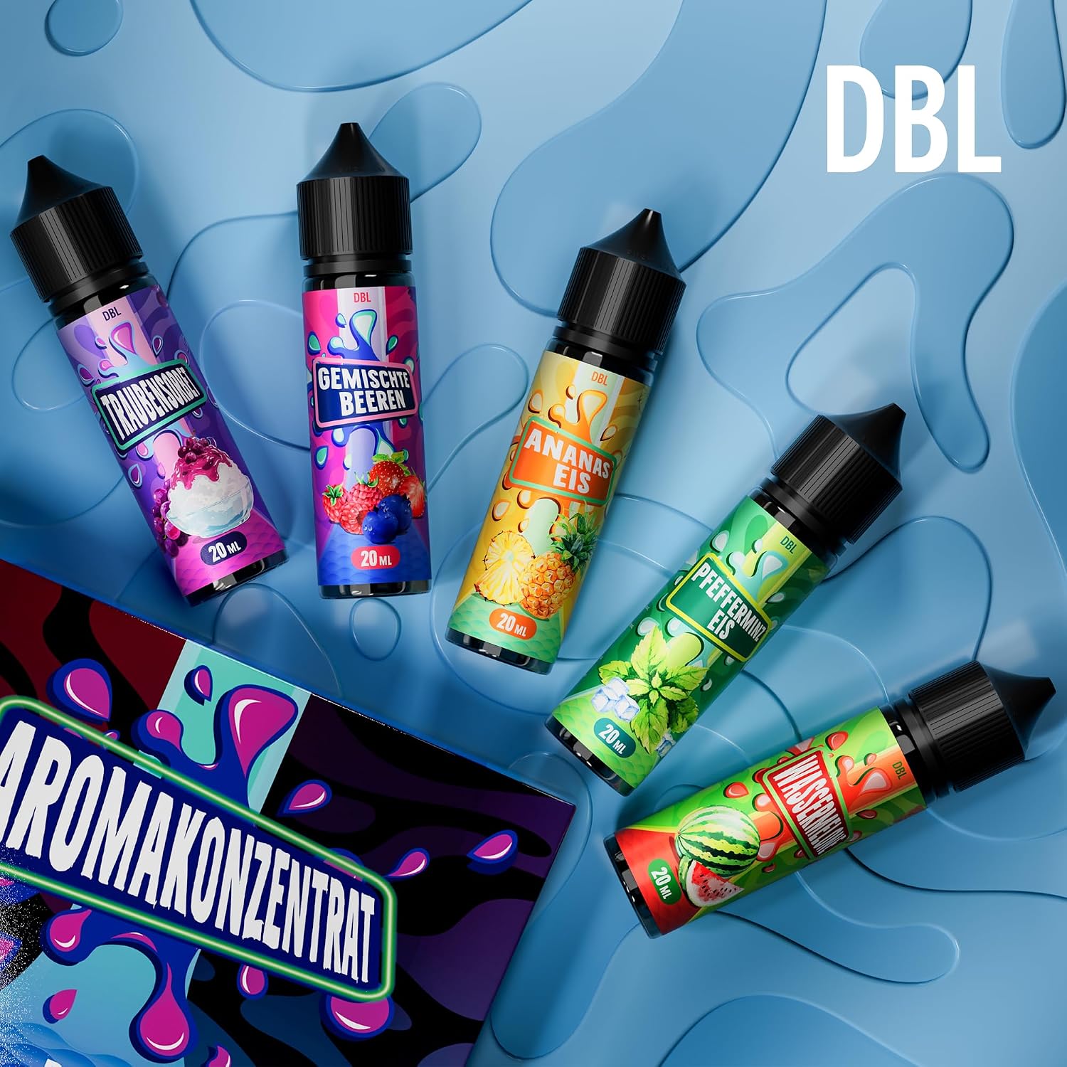 Thumbnail 6 de Lebensmittelaroma 20ml – Intensives Aroma zum Backen (5er Pack)