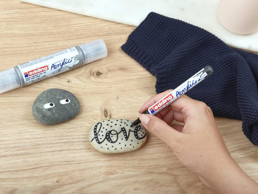 Thumbnail 4 de edding 5300 Acrylic Marker Fine – Black