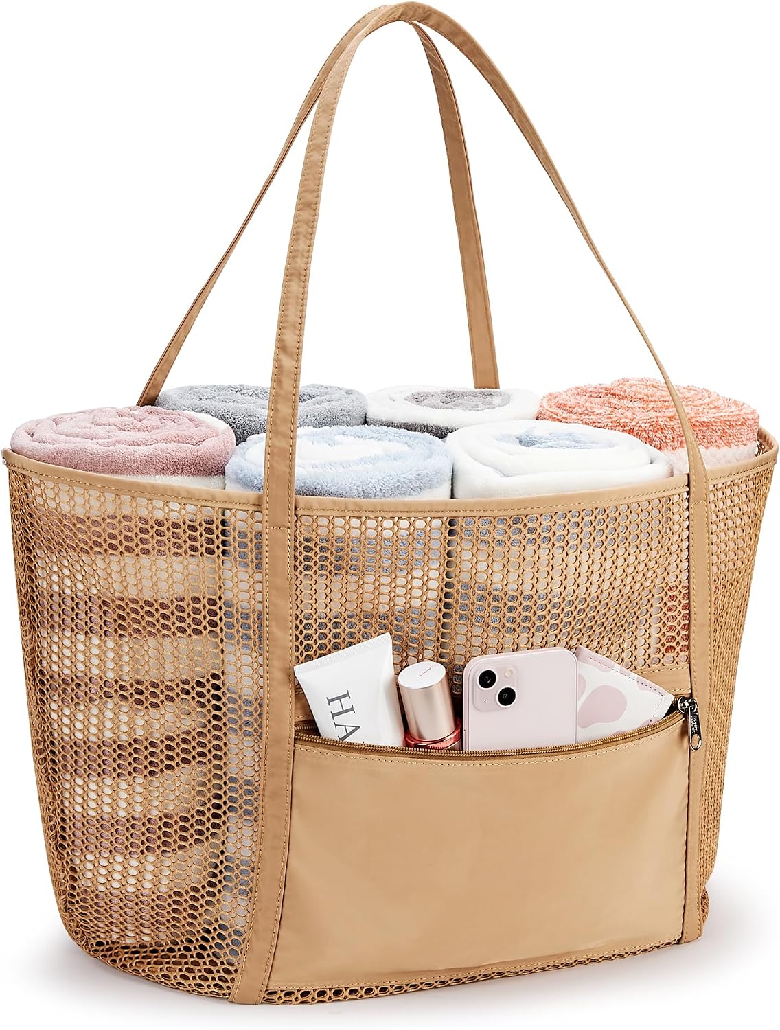 Thumbnail 6 de KALIDI Fancy Forest Beach Bag 30L Foldable Mesh Tote