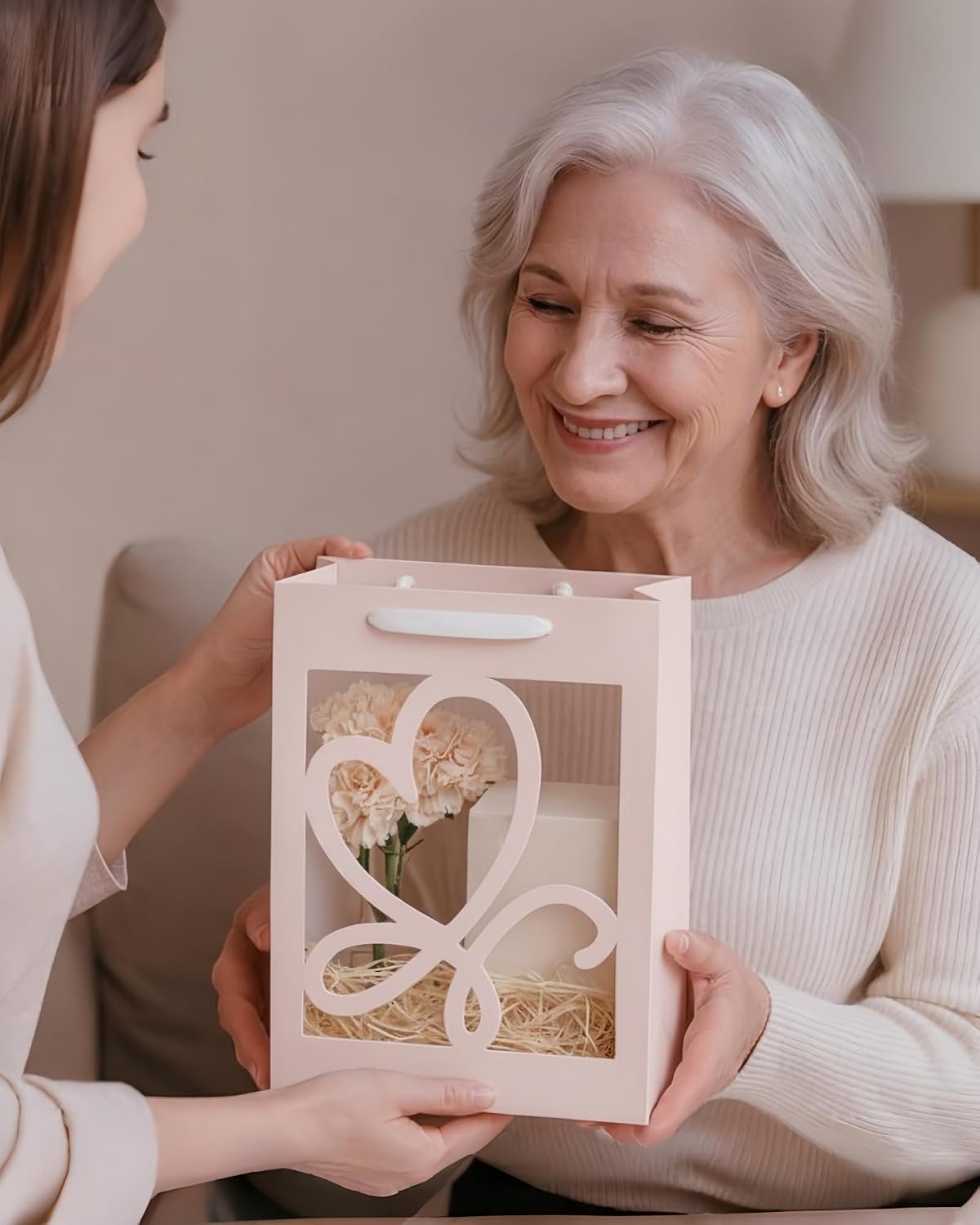 Detalle de VAGREEZ Gift Bags, Kraft Paper