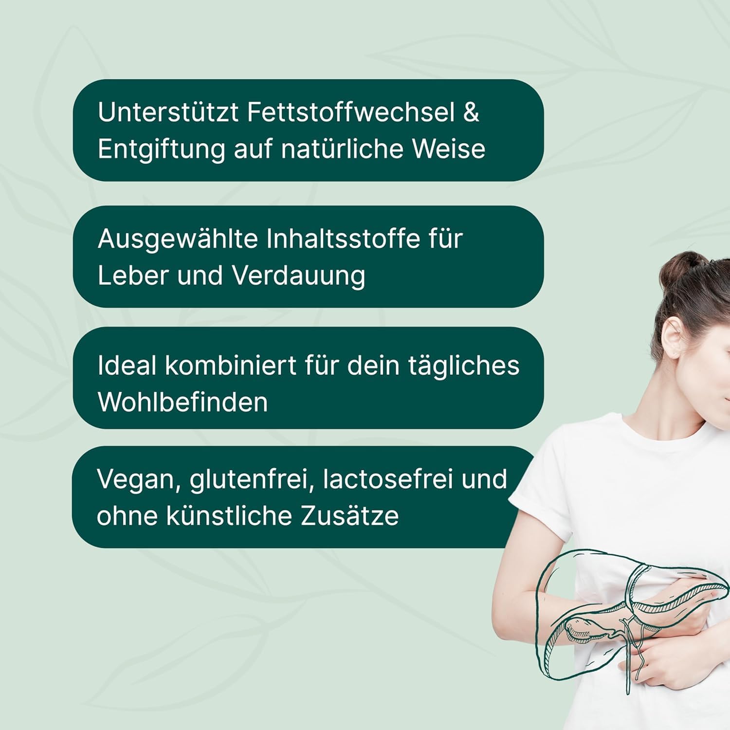 Thumbnail 1 de ESSENZ Hepa Kapseln mit Mariendistel, Artischocke & Löwenzahn (60 Kapseln) – Nahrungsergänzung zur Leberunterstützung