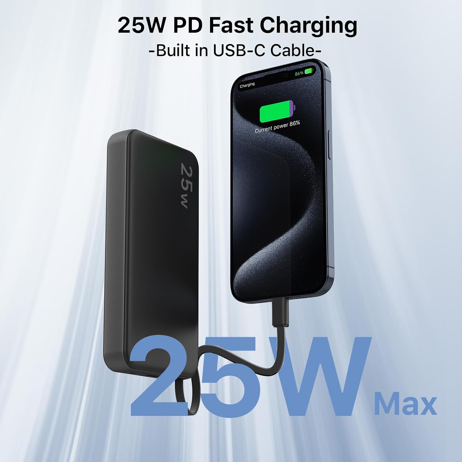 Detalle 2 de NOBIS Portable Charger 10000mAh