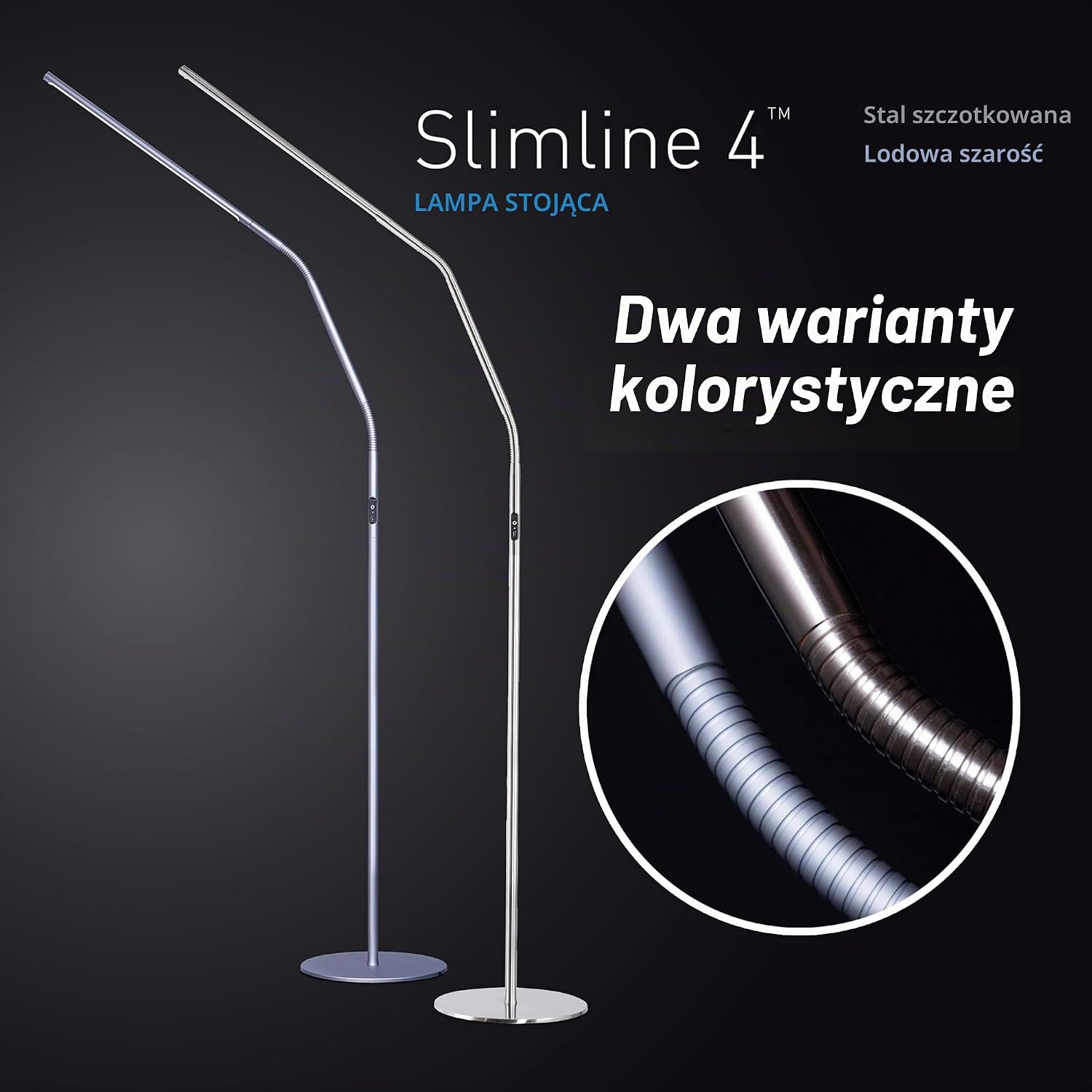 Thumbnail 4 de Daylight Slimline 4 – lampa podłogowa LED 6000 K, 4 poziomy jasności, USB-C
