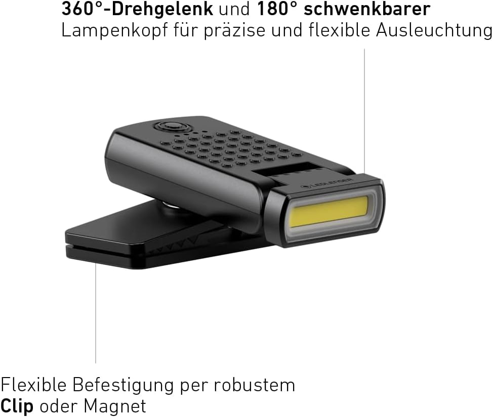 Thumbnail 4 de Ledlenser W1R Work – aufladbare LED-Arbeits- und Werkstatt-Taschenlampe mit 220 lm