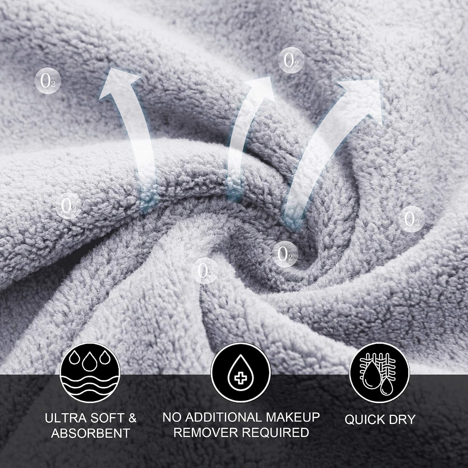 Thumbnail 3 de MOONQUEEN microfiber washcloths, 12-pack