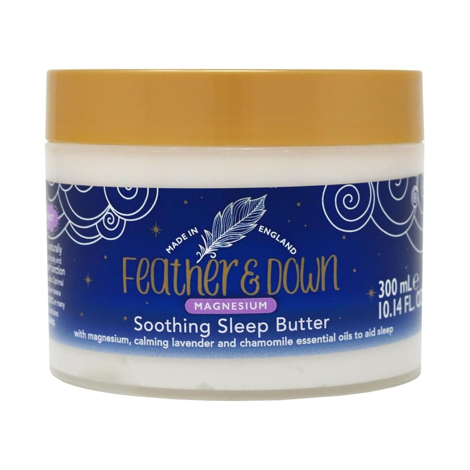 Detalle de Feather & Down Magnesium-Schlafbutter 300 ml