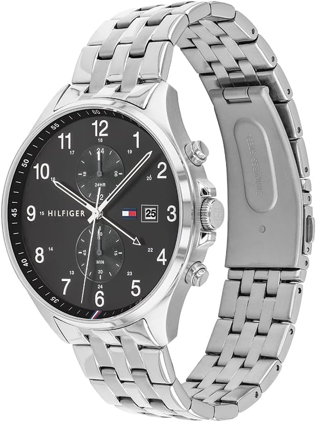 Thumbnail 1 de Tommy Hilfiger Multi Zifferblatt Quarz Uhr für Herren – Edelstahlarmband, 44 mm