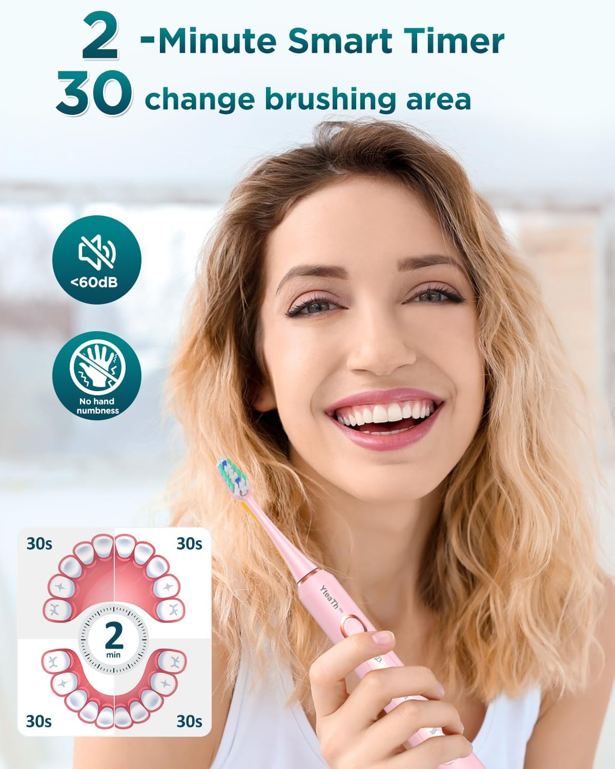Thumbnail 6 de Electric Toothbrush for Kids and Women 90 Days