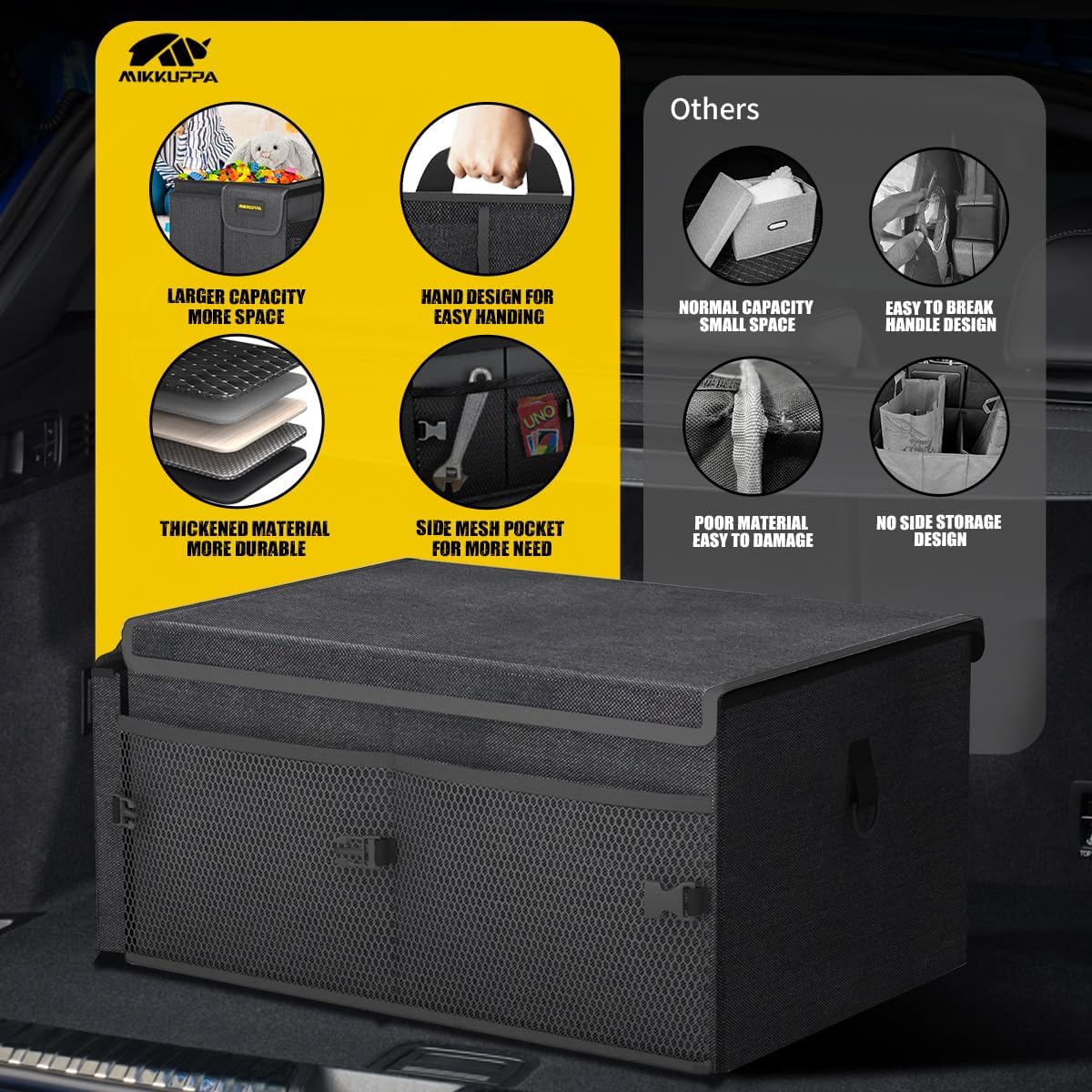 Thumbnail 6 de MIKKUPPA 65L Trunk Organizer