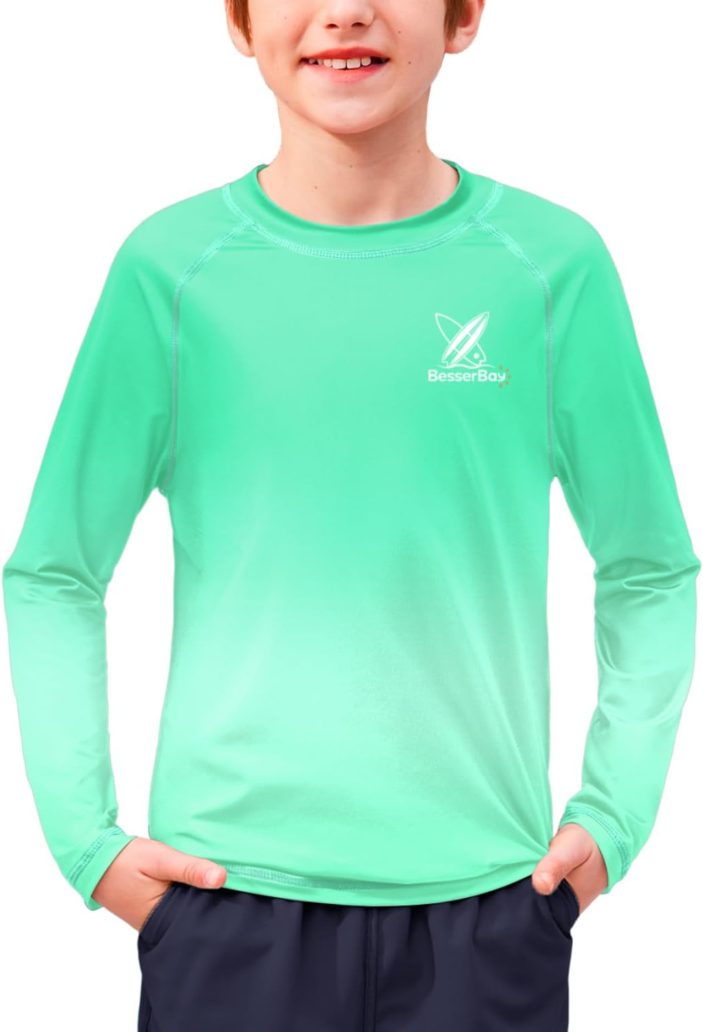Thumbnail 6 de BesserBay Kinder UV Shirt UPF 50+ Langarm Rashguard – Größe 110–150