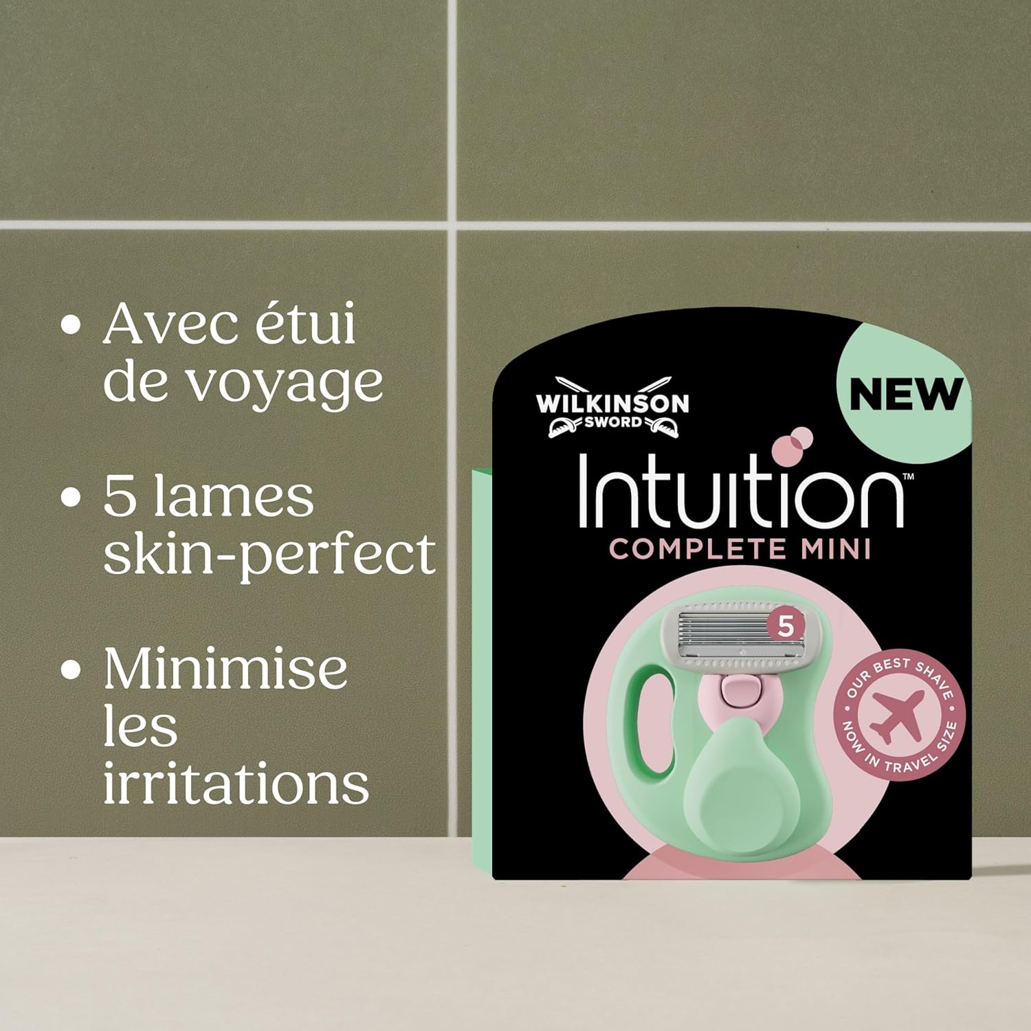 Thumbnail 6 de WILKINSON SWORD Intuition Complete Mini rasoir 🪒