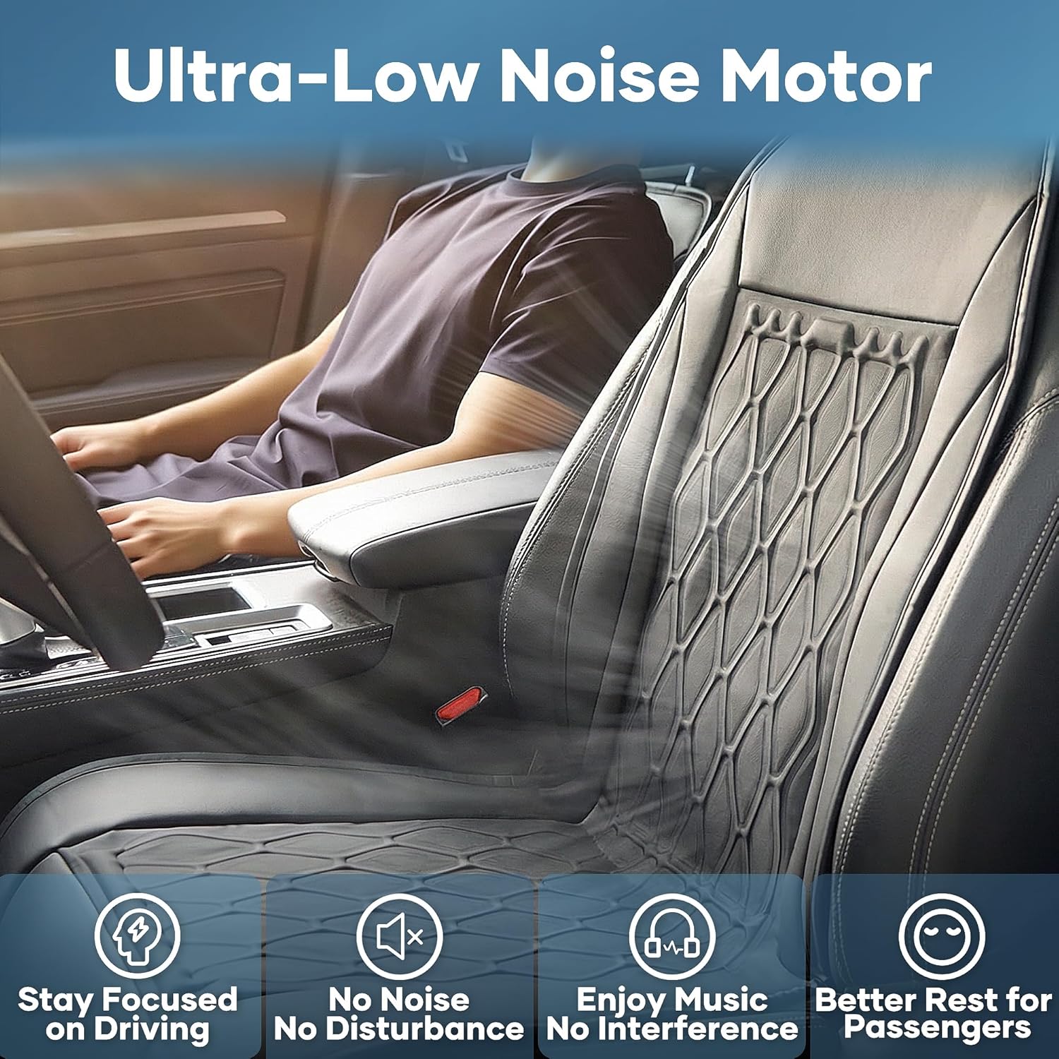 Detalle de Ymcud Liquid Cooling Car Seat Cover Front Seat with 3-Mode Active Cooling