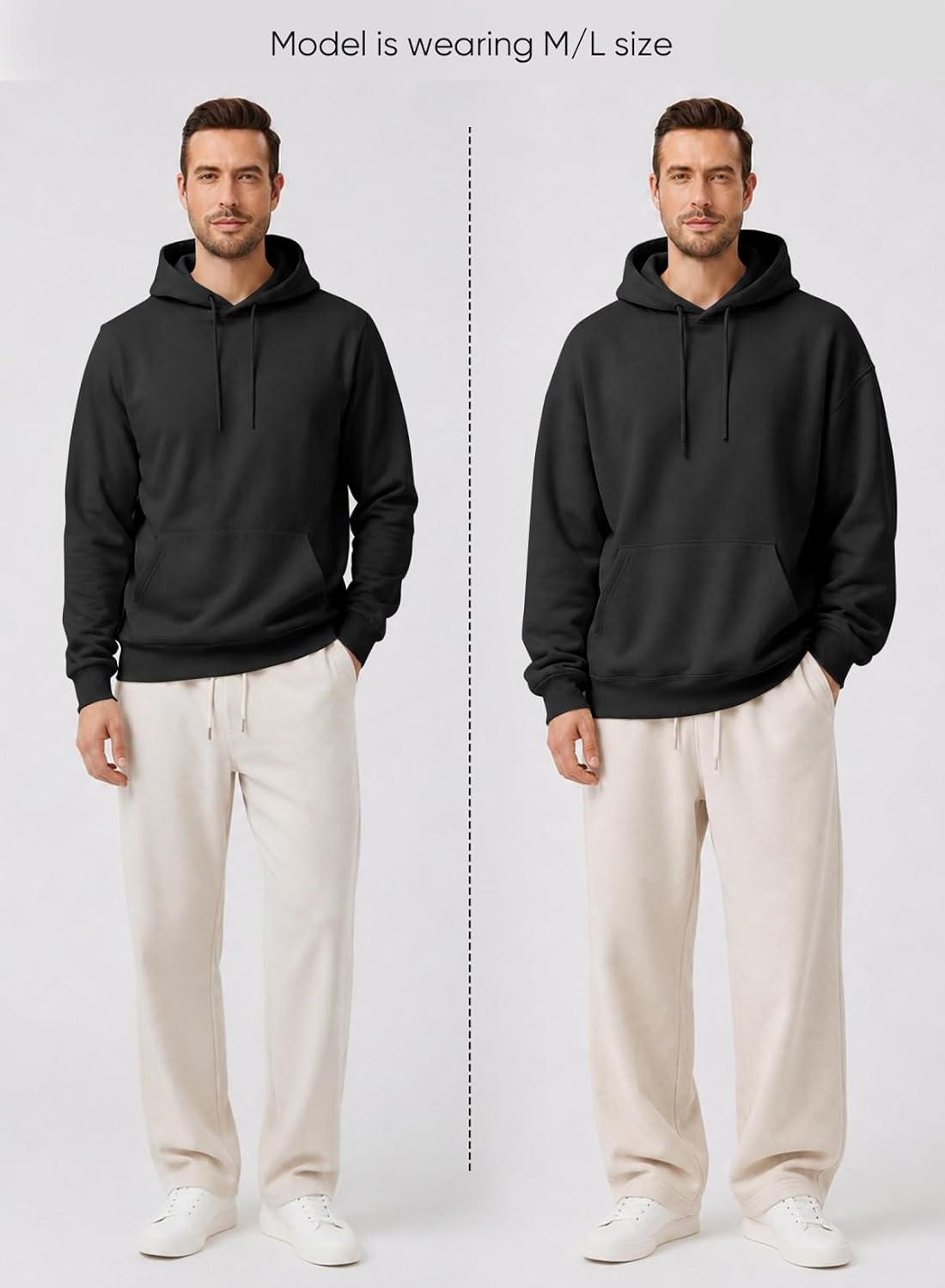 Thumbnail 4 de JMIERR Mens Cotton Hoodie