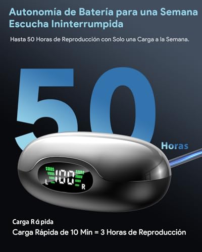 Thumbnail 6 de Boytond Auriculares Traductor en Tiempo Real – Auriculares Inalámbricos con IA, 164 Idiomas, Evidencia de Traducción Instantánea
